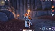 Pull out the rock using the grapple (Image via Kuro Games)